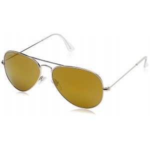 Fastrack M165BR23G Golden Metal Sunglasses